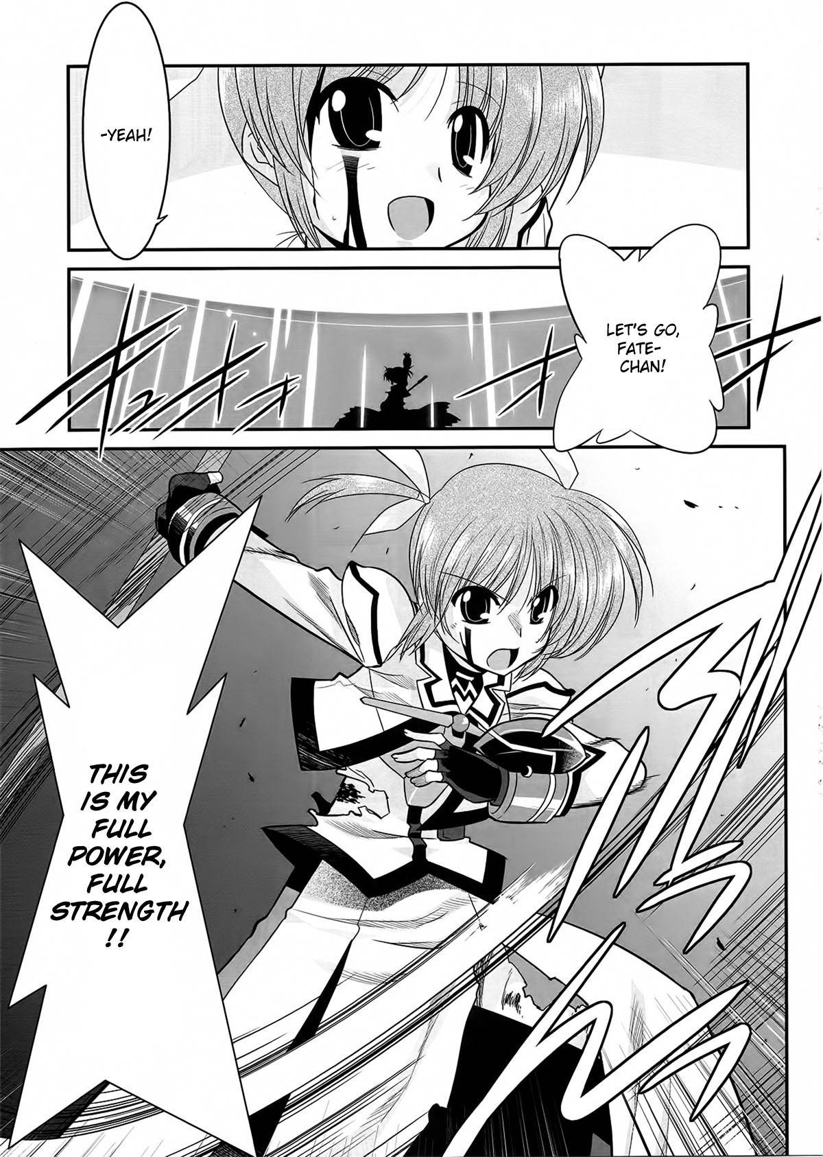 Mahou Shoujo Lyrical Nanoha Movie 1st the Comics Chapter 13 page 13 - Chapter 13: Starlight