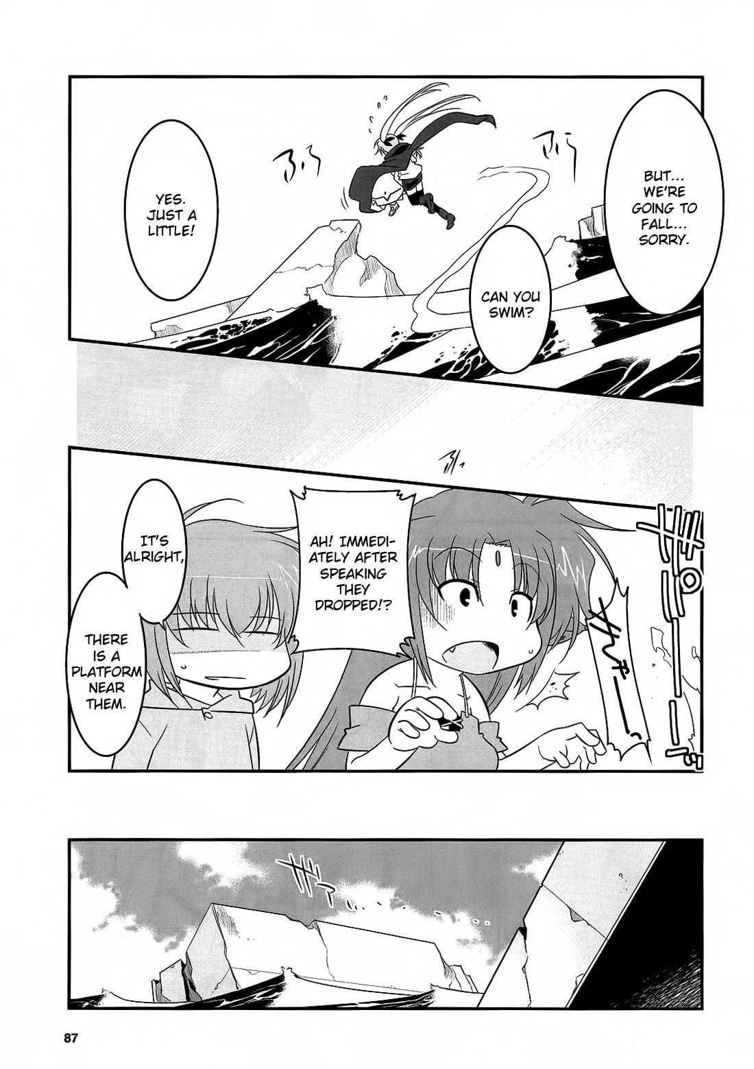 Mahou Shoujo Lyrical Nanoha Movie 1st the Comics Chapter 14 page 19 - Chapter 14: Therefore, the hand is held out