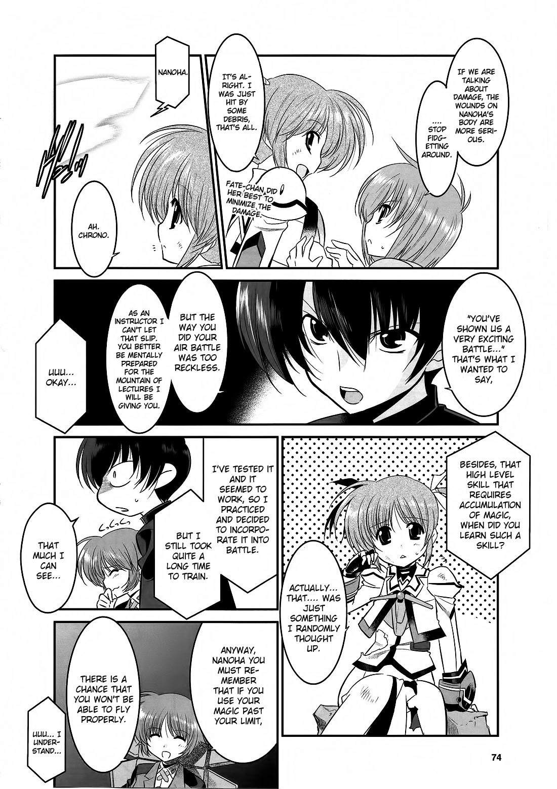 Mahou Shoujo Lyrical Nanoha Movie 1st the Comics Chapter 14 page 6 - Chapter 14: Therefore, the hand is held out