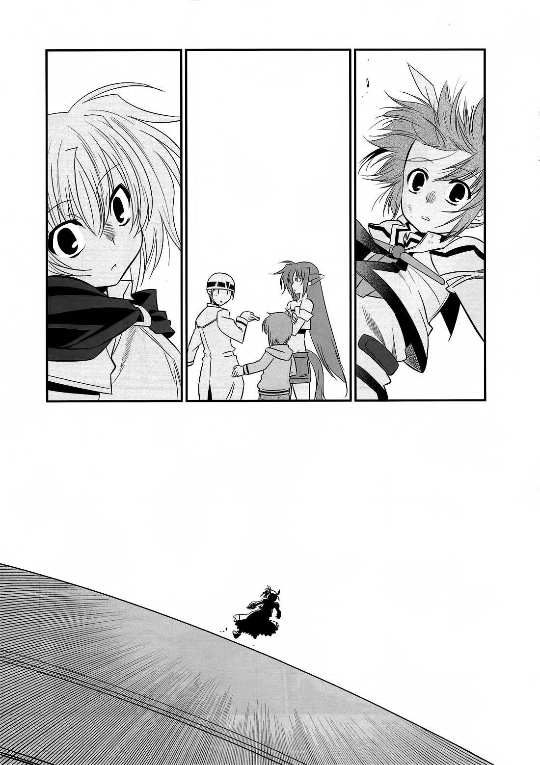 Mahou Shoujo Lyrical Nanoha Movie 1st the Comics Chapter 14 page 9 - Chapter 14: Therefore, the hand is held out