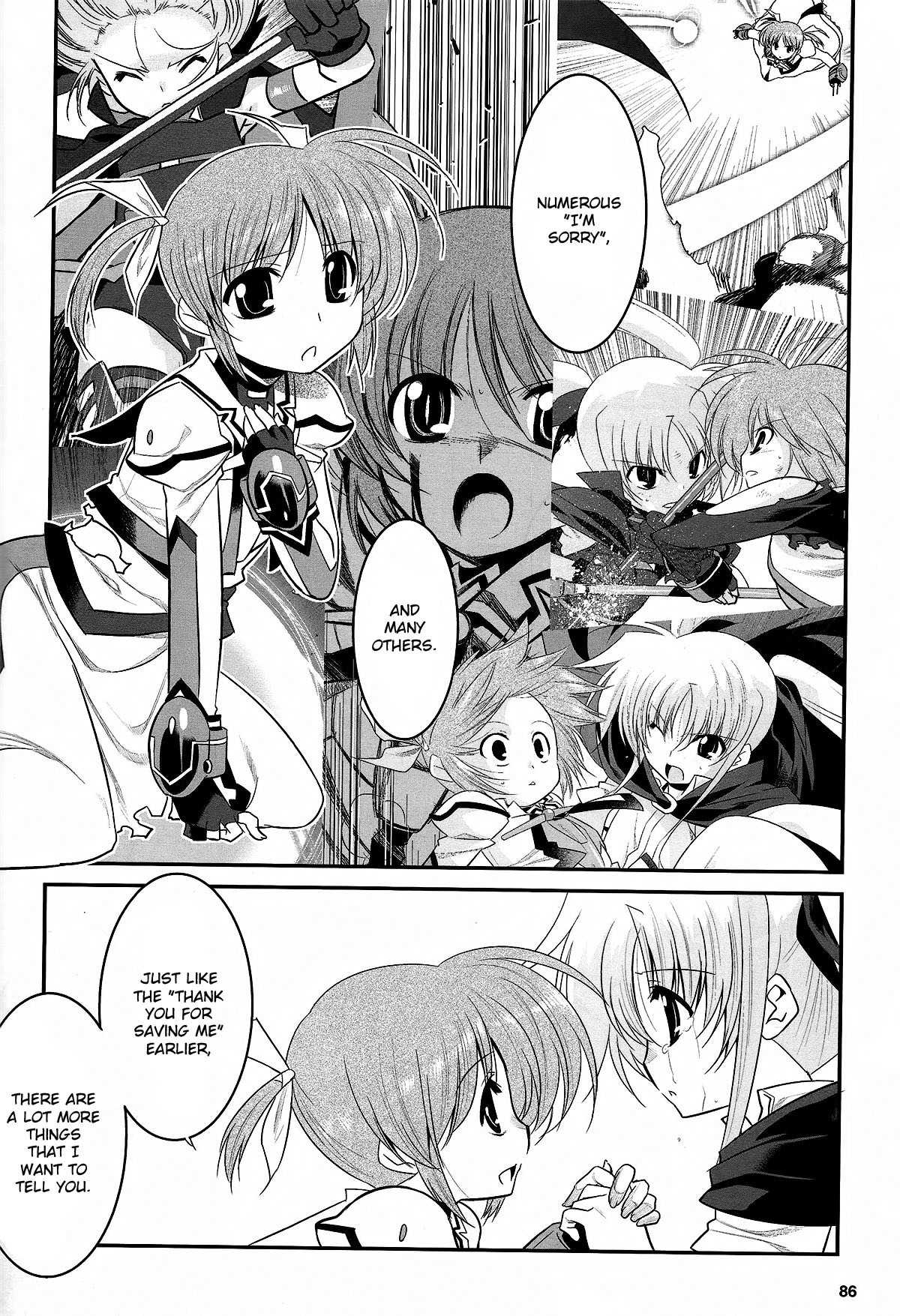 Mahou Shoujo Lyrical Nanoha Movie 1st the Comics Chapter 15 page 10 - Chapter 15: Call Your Name