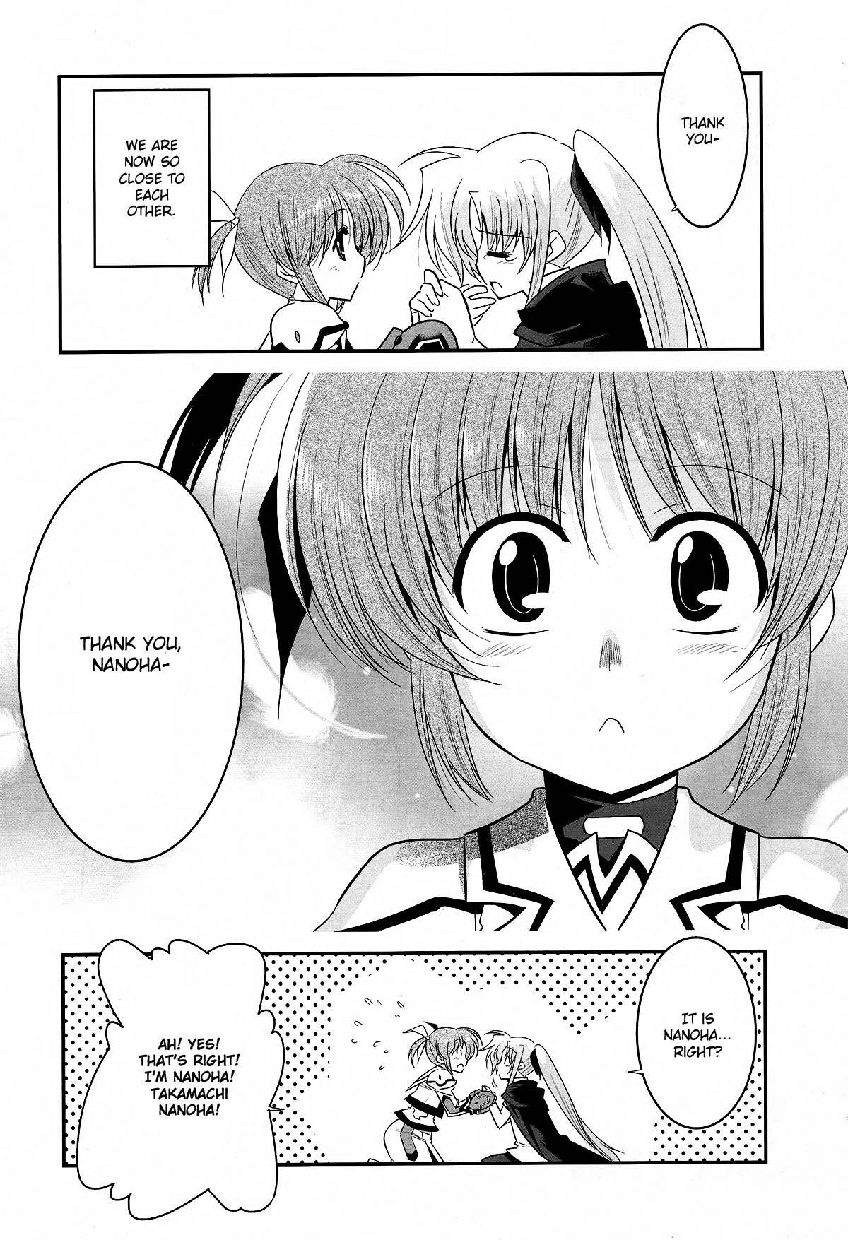 Mahou Shoujo Lyrical Nanoha Movie 1st the Comics Chapter 15 page 13 - Chapter 15: Call Your Name