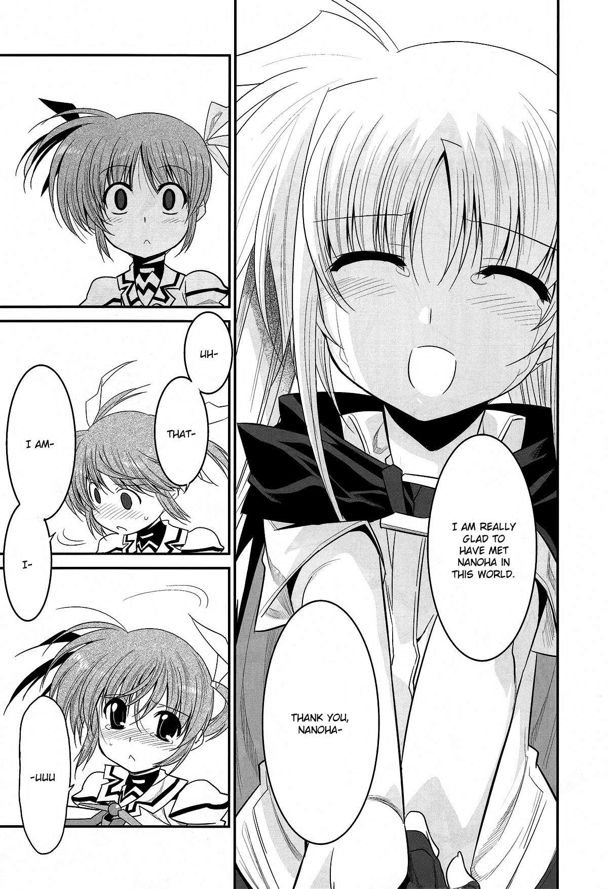 Mahou Shoujo Lyrical Nanoha Movie 1st the Comics Chapter 15 page 15 - Chapter 15: Call Your Name