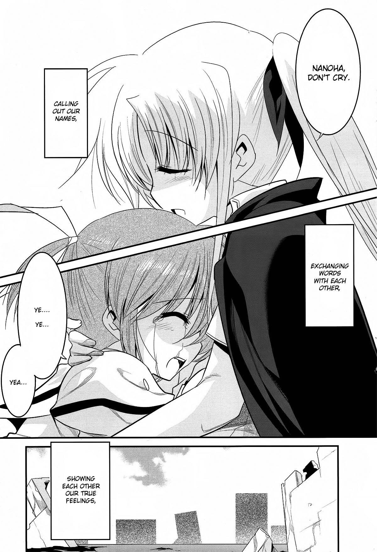 Mahou Shoujo Lyrical Nanoha Movie 1st the Comics Chapter 15 page 18 - Chapter 15: Call Your Name