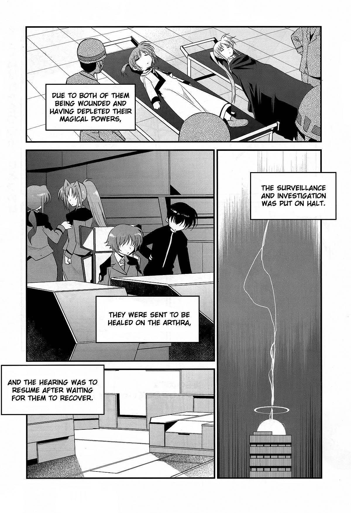 Mahou Shoujo Lyrical Nanoha Movie 1st the Comics Chapter 15 page 21 - Chapter 15: Call Your Name