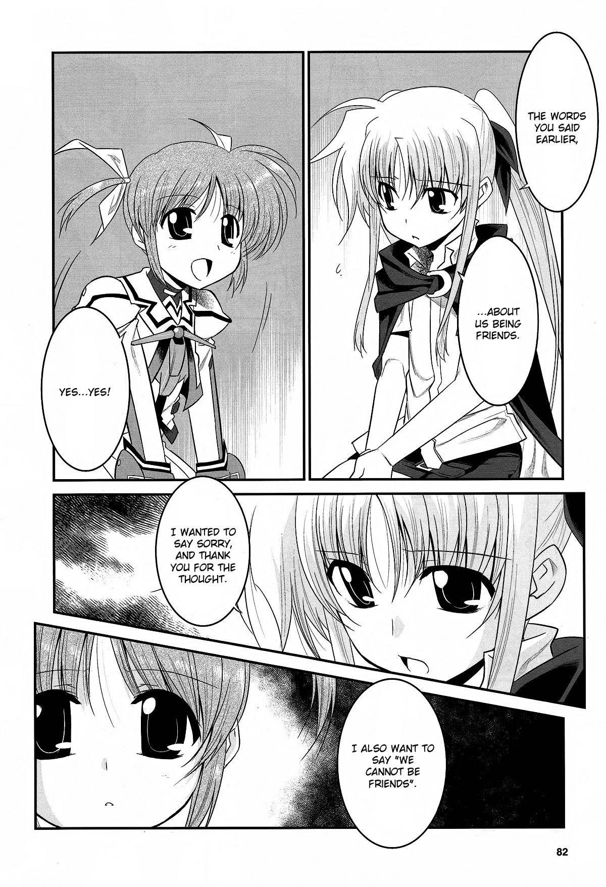Mahou Shoujo Lyrical Nanoha Movie 1st the Comics Chapter 15 page 6 - Chapter 15: Call Your Name