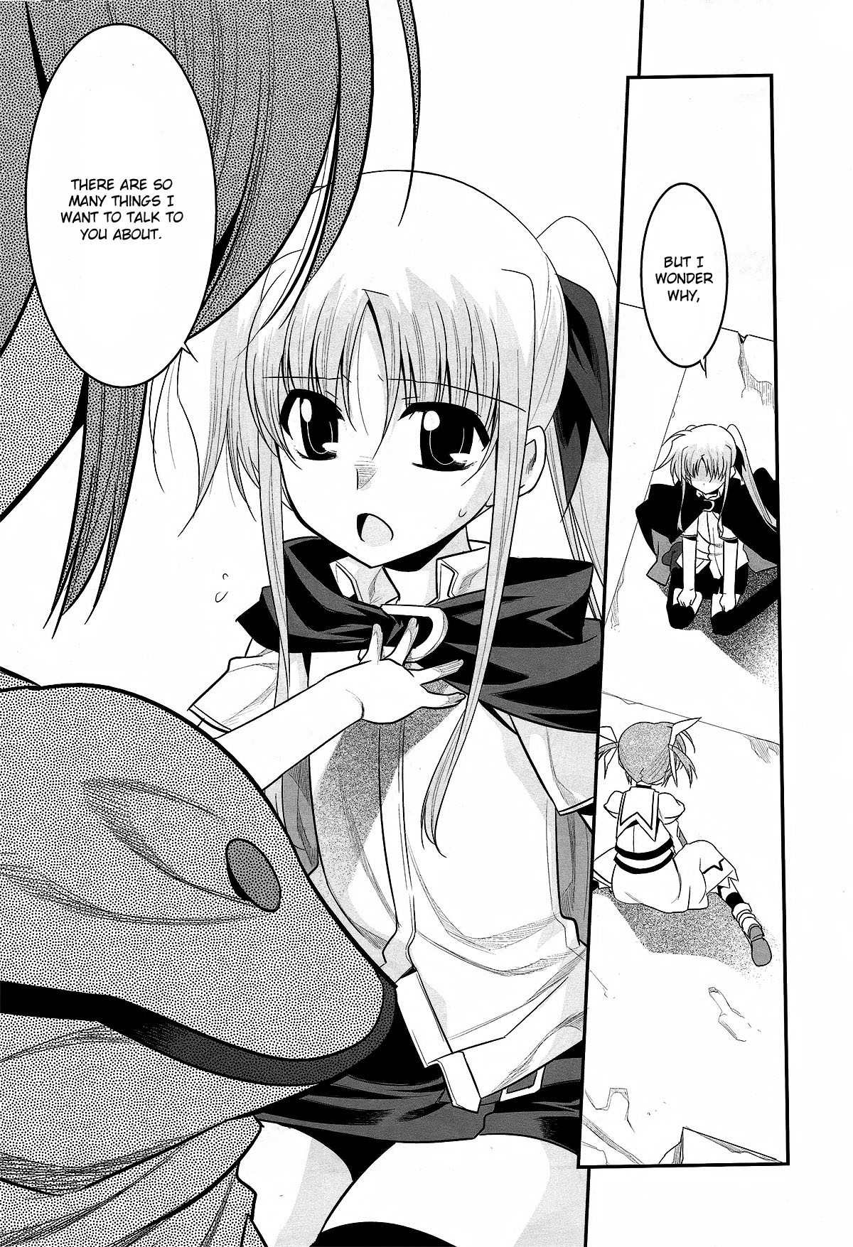 Mahou Shoujo Lyrical Nanoha Movie 1st the Comics Chapter 15 page 7 - Chapter 15: Call Your Name