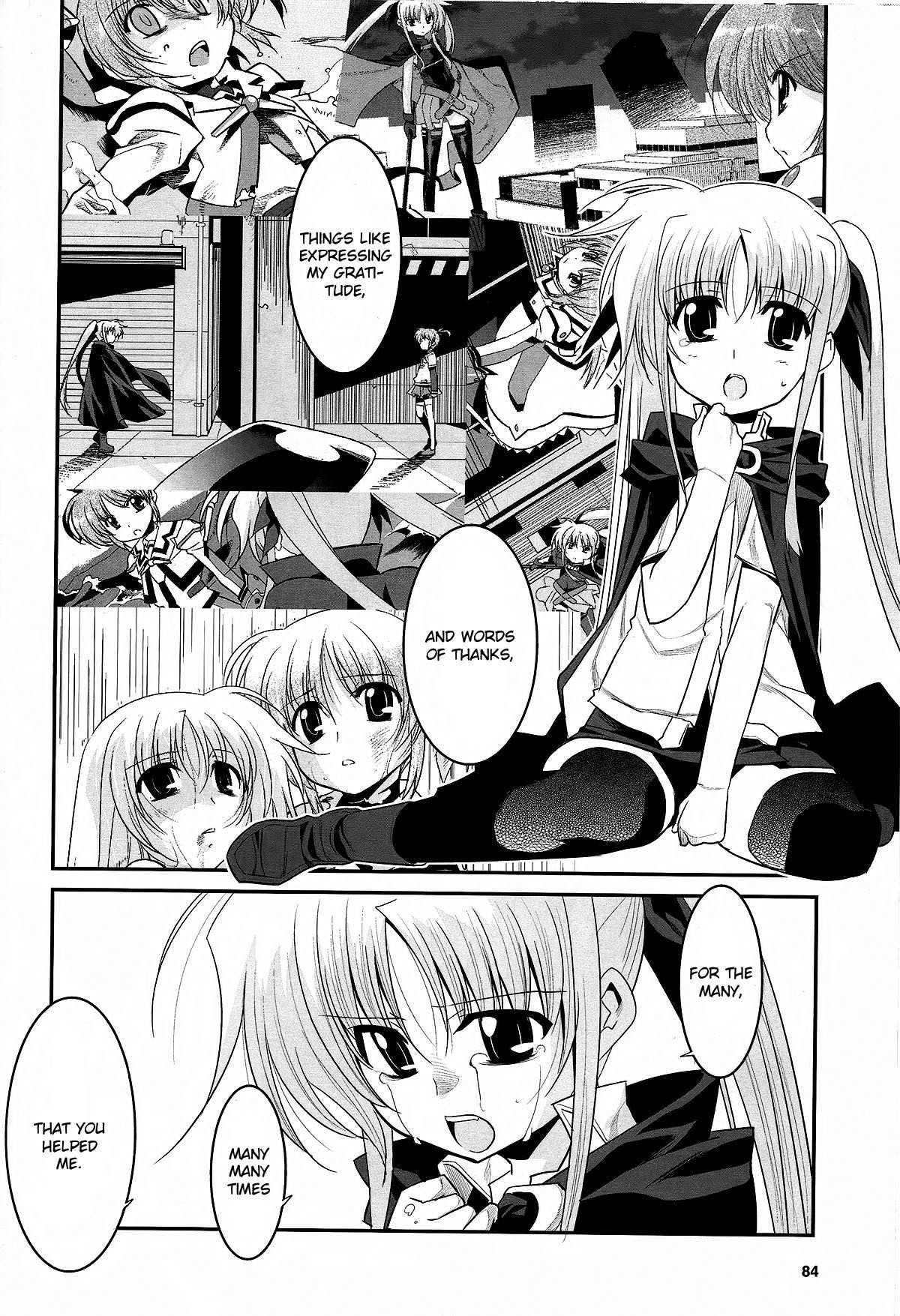 Mahou Shoujo Lyrical Nanoha Movie 1st the Comics Chapter 15 page 8 - Chapter 15: Call Your Name