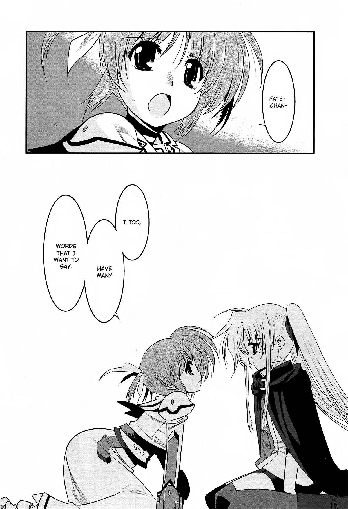 Mahou Shoujo Lyrical Nanoha Movie 1st the Comics Chapter 15 page 9 - Chapter 15: Call Your Name