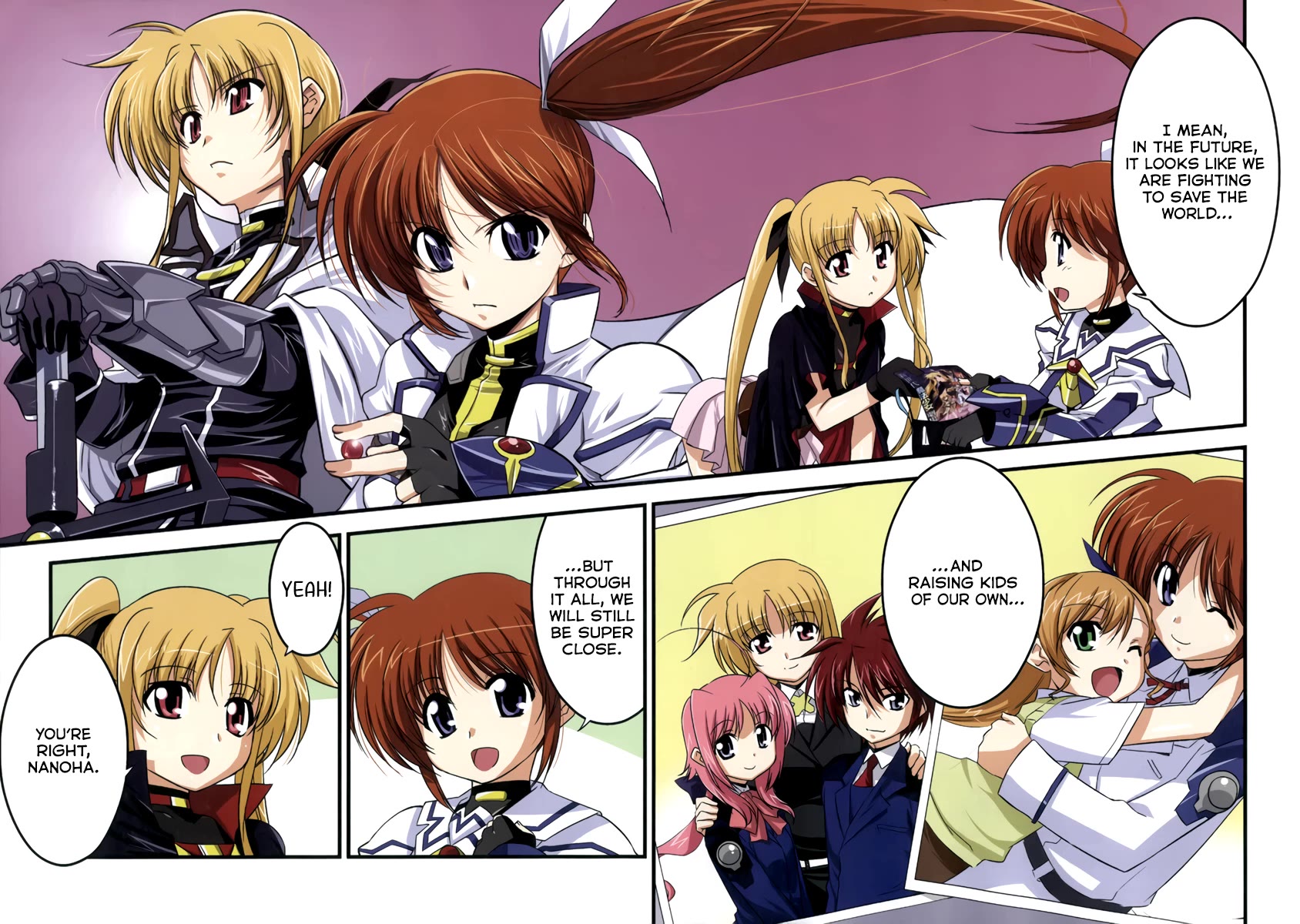 Mahou Shoujo Lyrical Nanoha Movie 1st the Comics Chapter 16.5 page 2 - Chapter 16.5: MGLN Movie 1st Tribute Comic + scanlator's extras