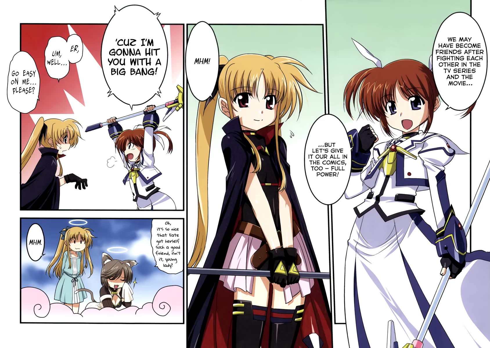 Mahou Shoujo Lyrical Nanoha Movie 1st the Comics Chapter 16.5 page 3 - Chapter 16.5: MGLN Movie 1st Tribute Comic + scanlator's extras