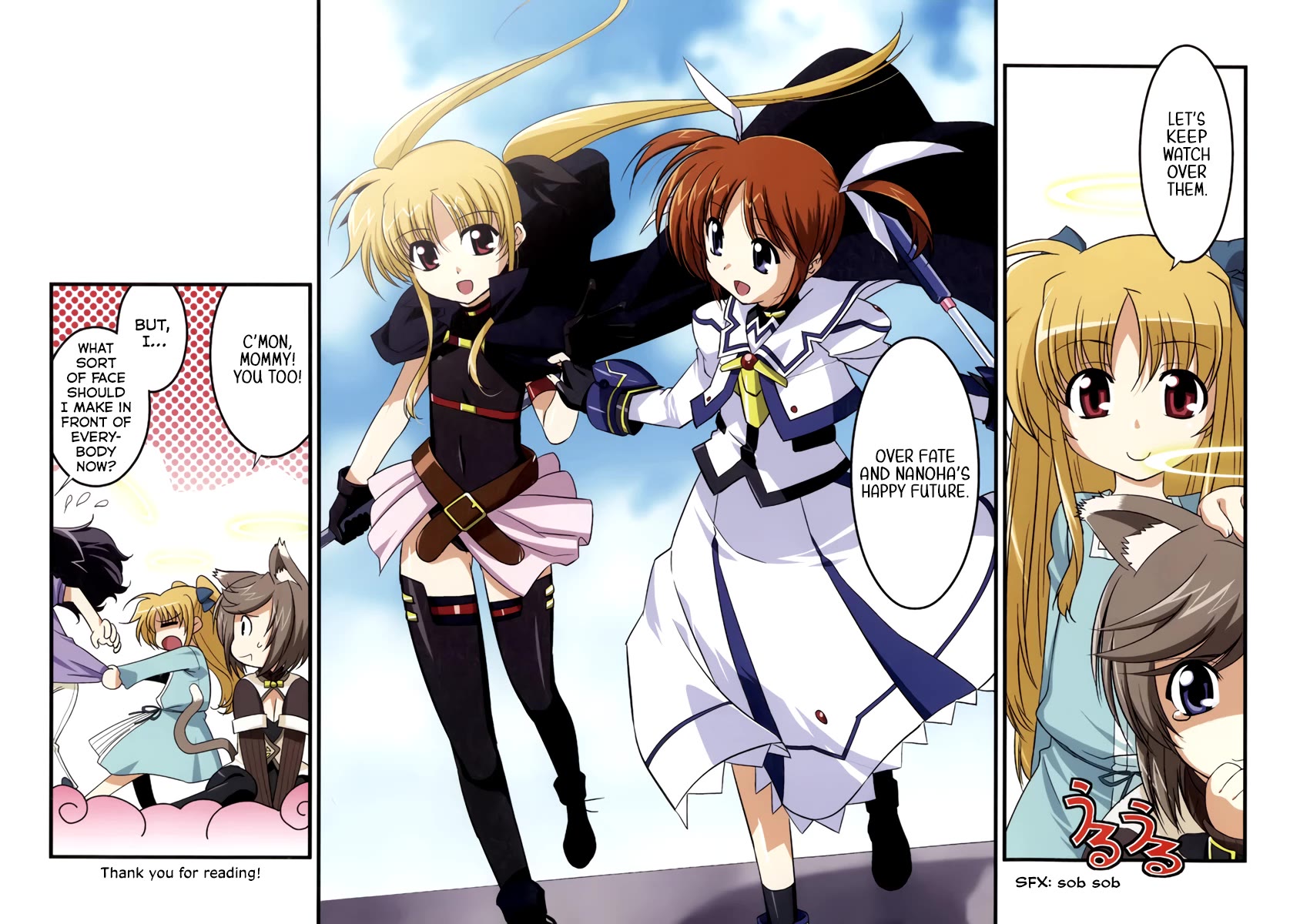 Mahou Shoujo Lyrical Nanoha Movie 1st the Comics Chapter 16.5 page 4 - Chapter 16.5: MGLN Movie 1st Tribute Comic + scanlator's extras