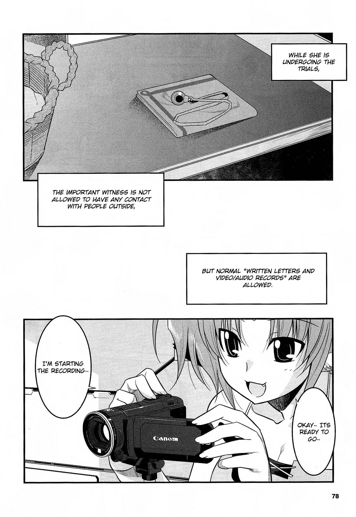 Mahou Shoujo Lyrical Nanoha Movie 1st the Comics Chapter 16 page 4 - Chapter 16: Wish