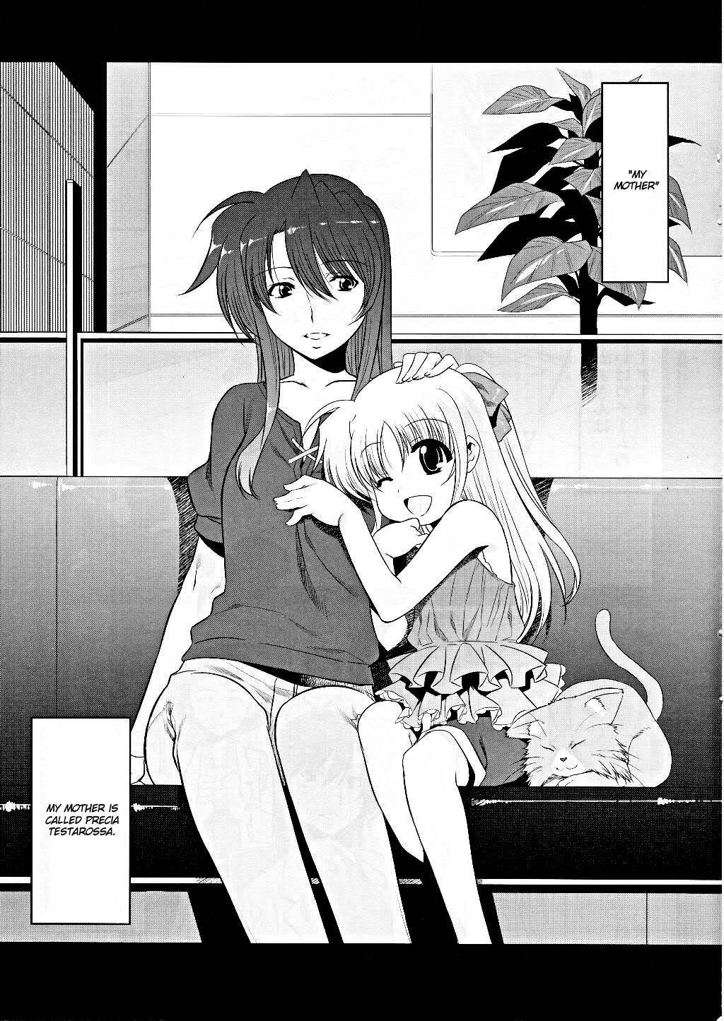 Mahou Shoujo Lyrical Nanoha Movie 1st the Comics Chapter 2 page 1 - Chapter 2: Fate Testarossa(I)