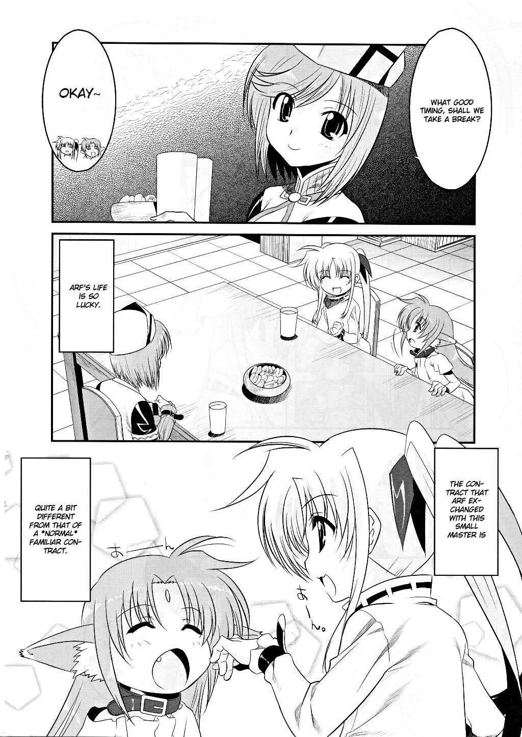 Mahou Shoujo Lyrical Nanoha Movie 1st the Comics Chapter 2 page 14 - Chapter 2: Fate Testarossa(I)