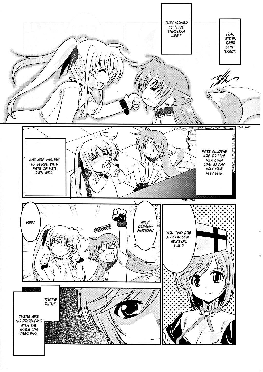 Mahou Shoujo Lyrical Nanoha Movie 1st the Comics Chapter 2 page 15 - Chapter 2: Fate Testarossa(I)