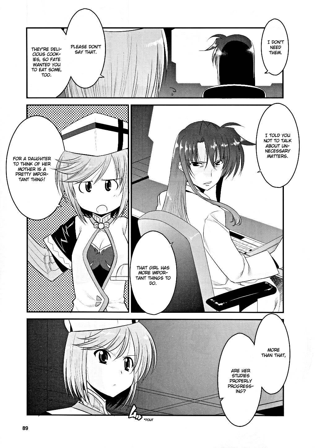 Mahou Shoujo Lyrical Nanoha Movie 1st the Comics Chapter 2 page 19 - Chapter 2: Fate Testarossa(I)