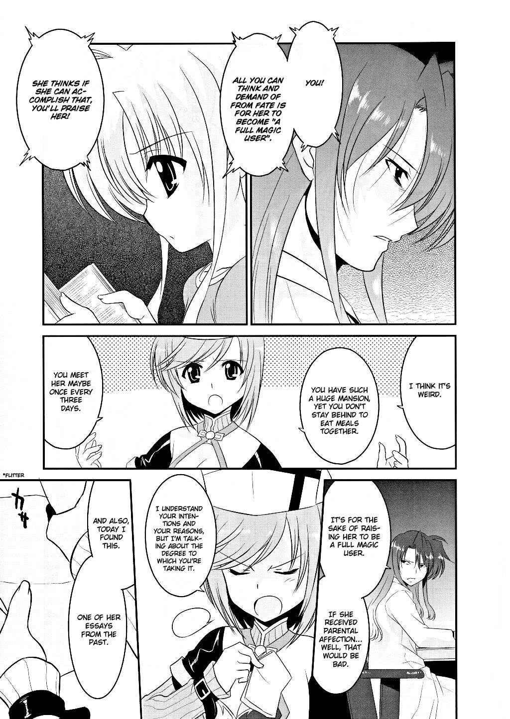 Mahou Shoujo Lyrical Nanoha Movie 1st the Comics Chapter 2 page 21 - Chapter 2: Fate Testarossa(I)