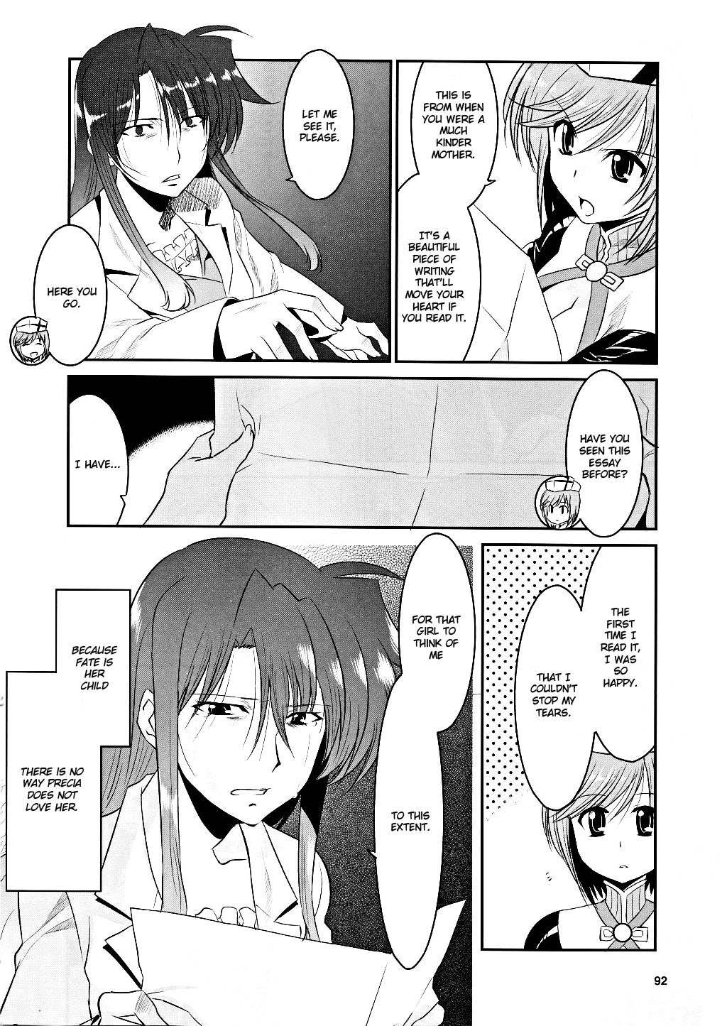 Mahou Shoujo Lyrical Nanoha Movie 1st the Comics Chapter 2 page 22 - Chapter 2: Fate Testarossa(I)