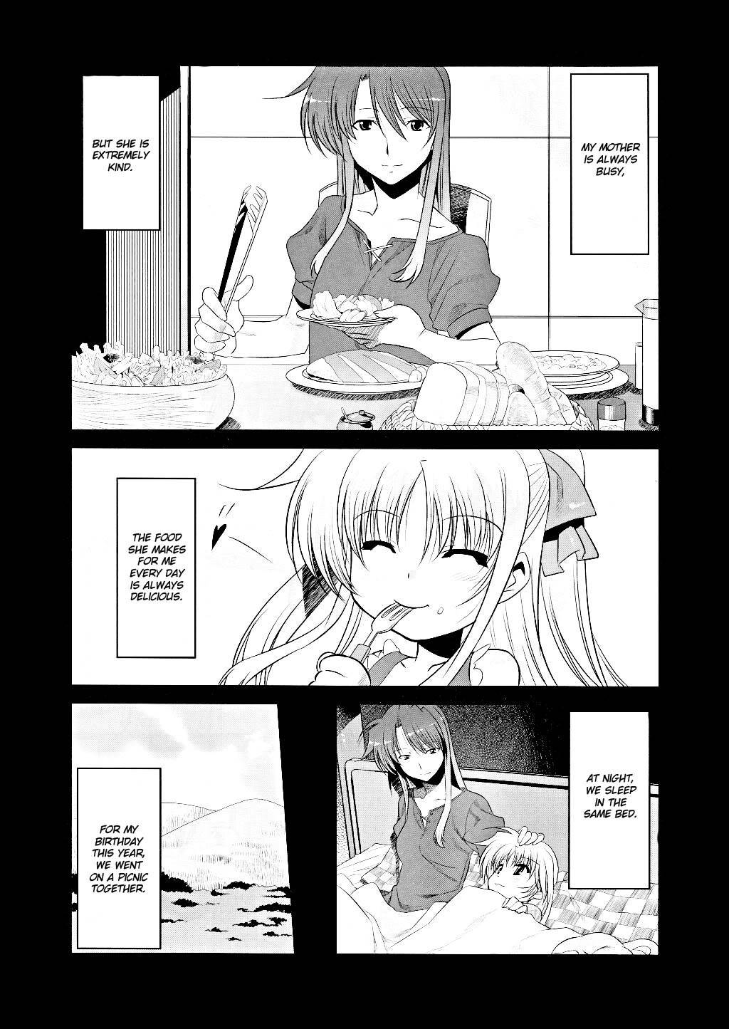 Mahou Shoujo Lyrical Nanoha Movie 1st the Comics Chapter 2 page 3 - Chapter 2: Fate Testarossa(I)