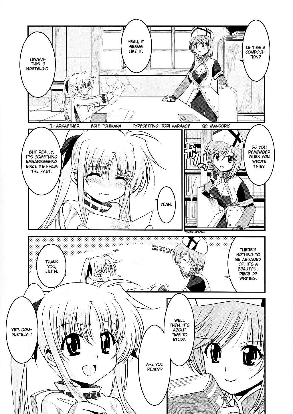 Mahou Shoujo Lyrical Nanoha Movie 1st the Comics Chapter 2 page 7 - Chapter 2: Fate Testarossa(I)