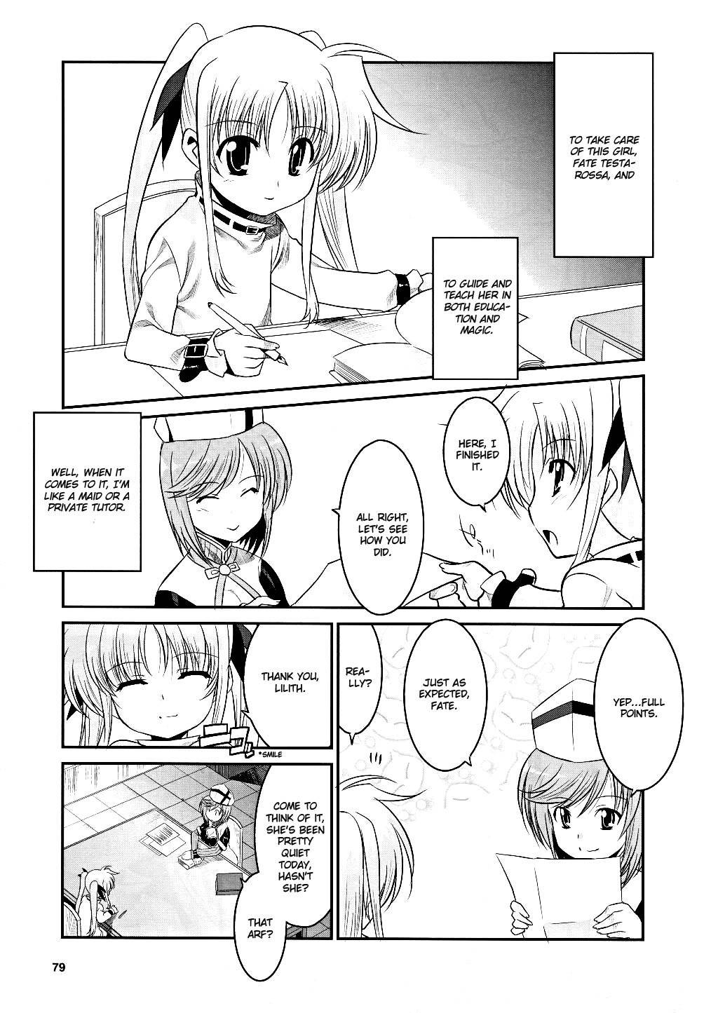 Mahou Shoujo Lyrical Nanoha Movie 1st the Comics Chapter 2 page 9 - Chapter 2: Fate Testarossa(I)