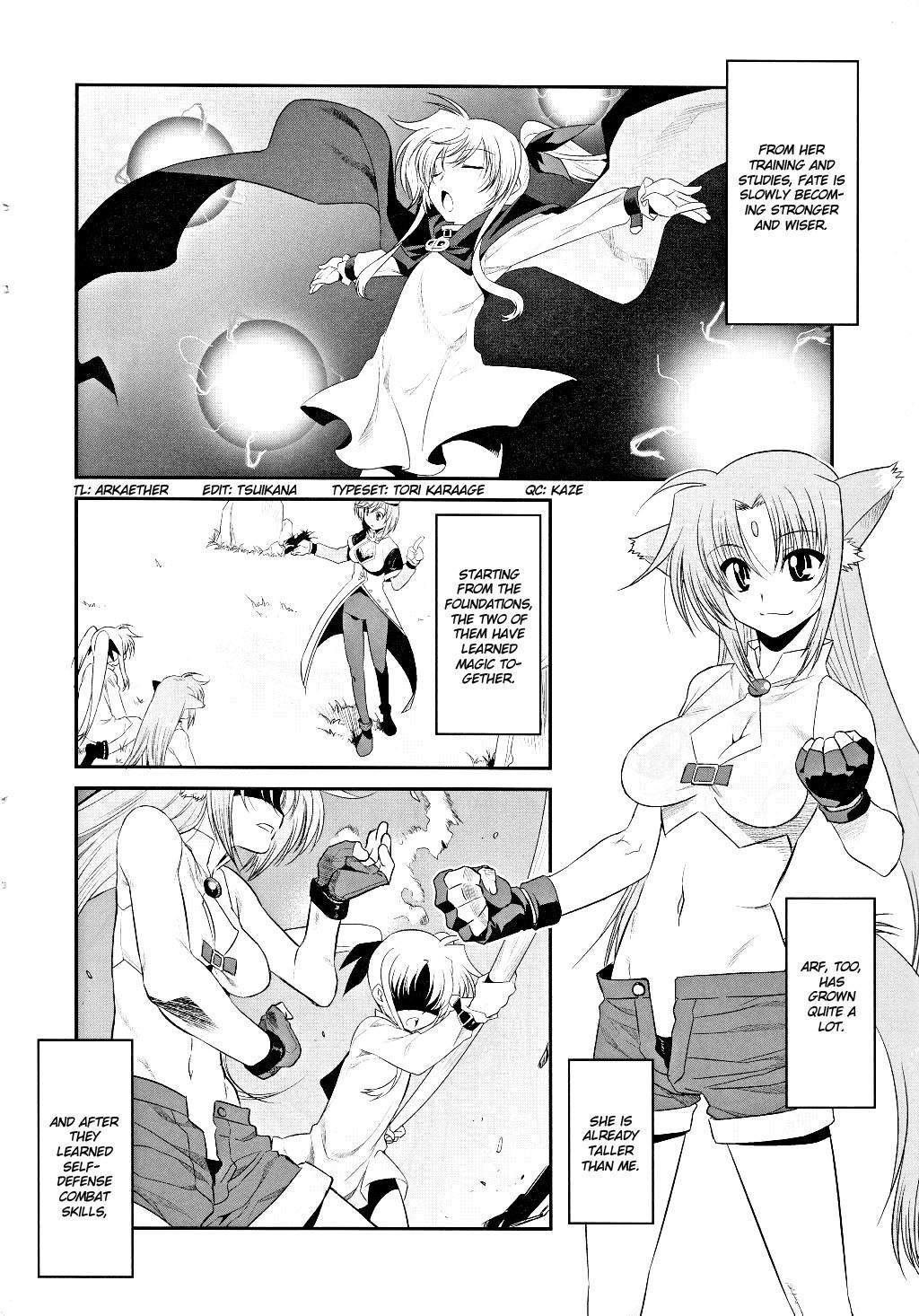 Mahou Shoujo Lyrical Nanoha Movie 1st the Comics Chapter 3 page 4 - Chapter 3: Fate Testarossa(II)