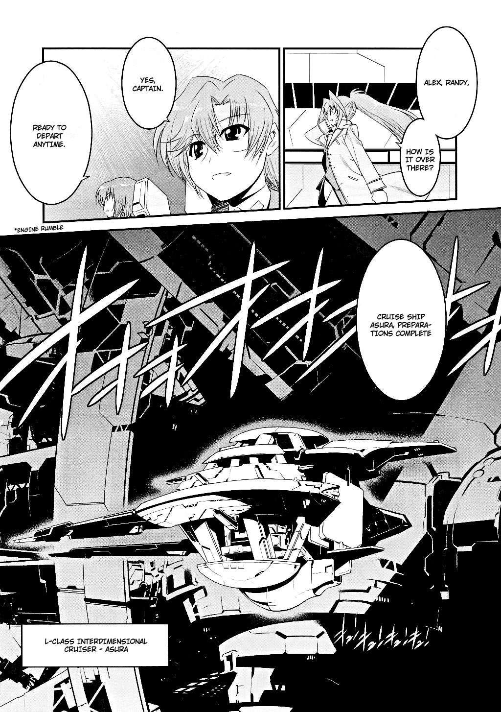 Mahou Shoujo Lyrical Nanoha Movie 1st the Comics Chapter 4 page 10 - Chapter 4: Countdown