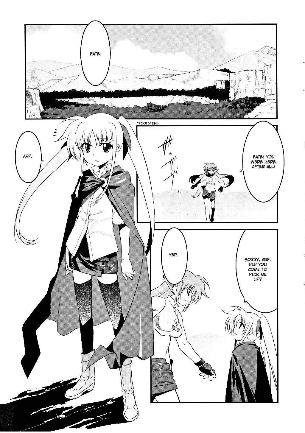 Mahou Shoujo Lyrical Nanoha Movie 1st the Comics Chapter 4 page 11 - Chapter 4: Countdown