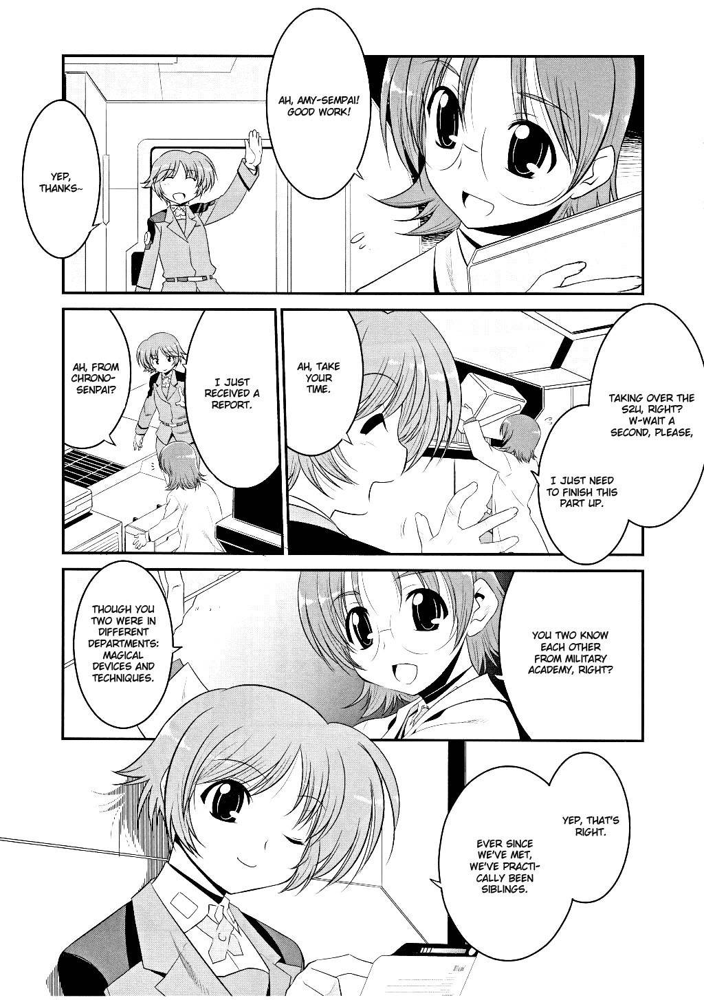 Mahou Shoujo Lyrical Nanoha Movie 1st the Comics Chapter 4 page 3 - Chapter 4: Countdown