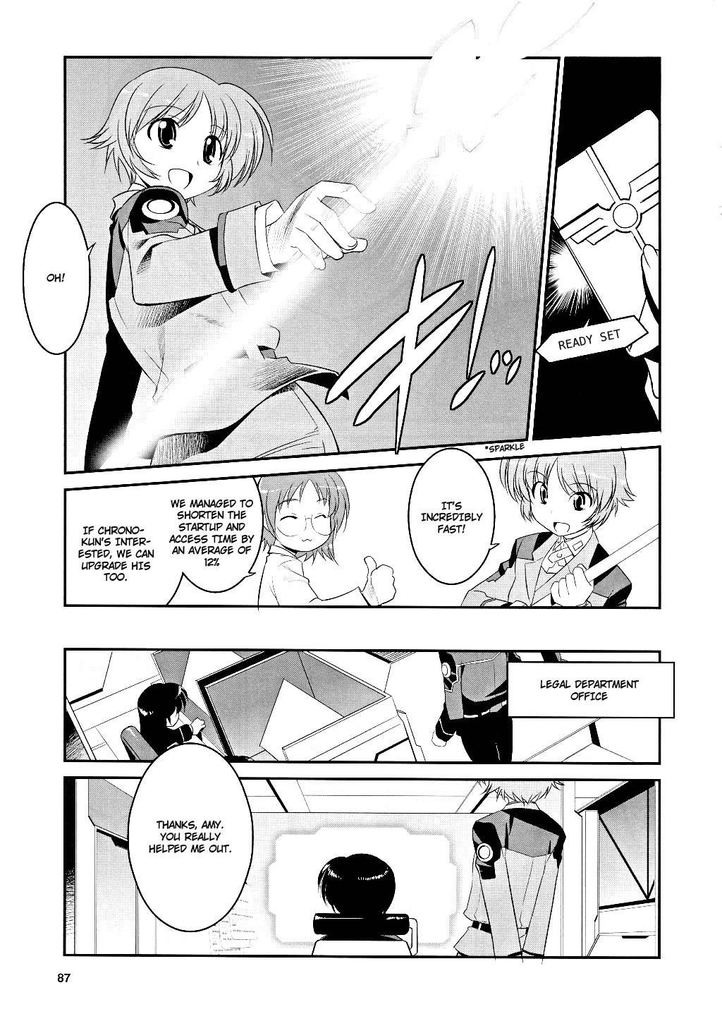 Mahou Shoujo Lyrical Nanoha Movie 1st the Comics Chapter 4 page 5 - Chapter 4: Countdown