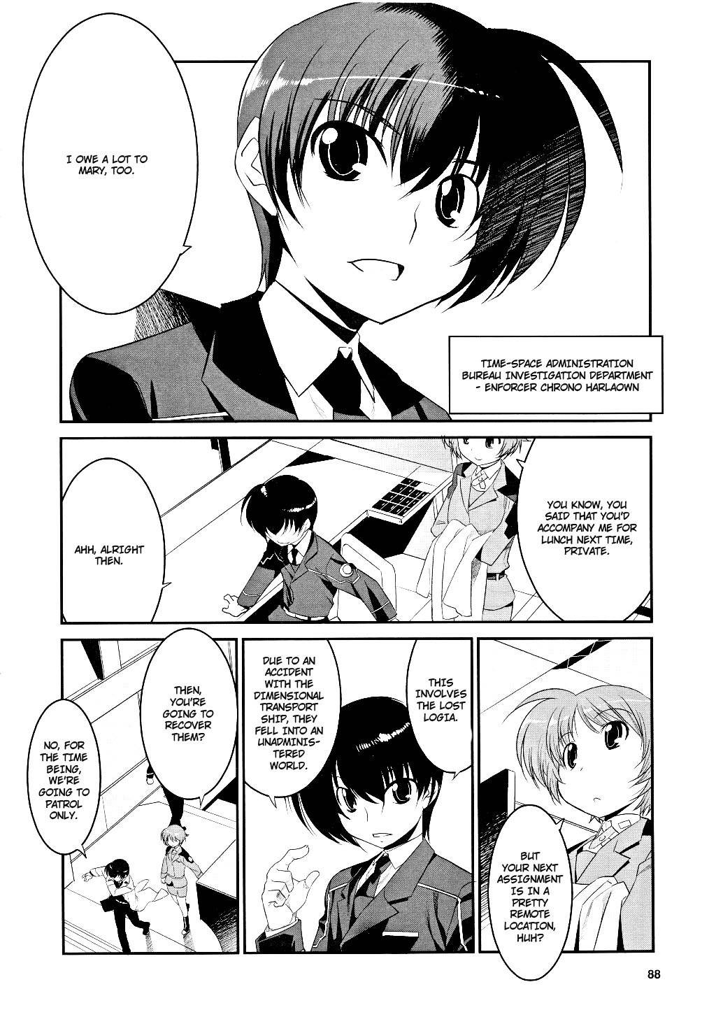 Mahou Shoujo Lyrical Nanoha Movie 1st the Comics Chapter 4 page 6 - Chapter 4: Countdown
