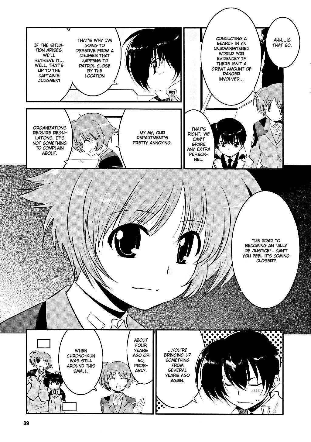 Mahou Shoujo Lyrical Nanoha Movie 1st the Comics Chapter 4 page 7 - Chapter 4: Countdown