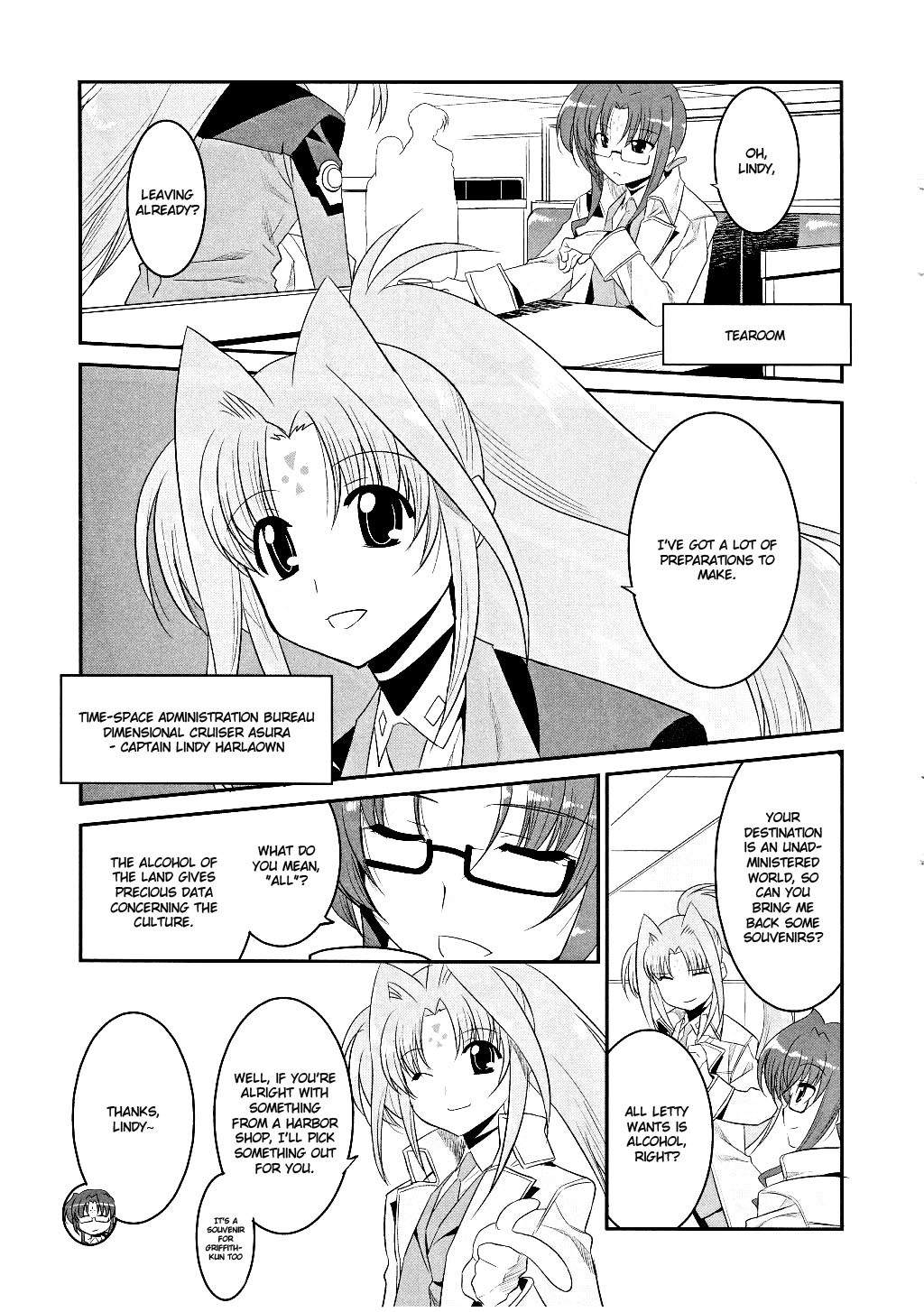 Mahou Shoujo Lyrical Nanoha Movie 1st the Comics Chapter 4 page 9 - Chapter 4: Countdown