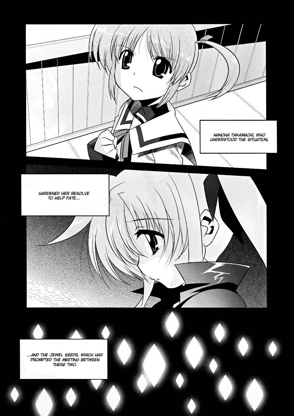 Mahou Shoujo Lyrical Nanoha Movie 1st the Comics Chapter 5 page 13 - Chapter 5: Raising Heart