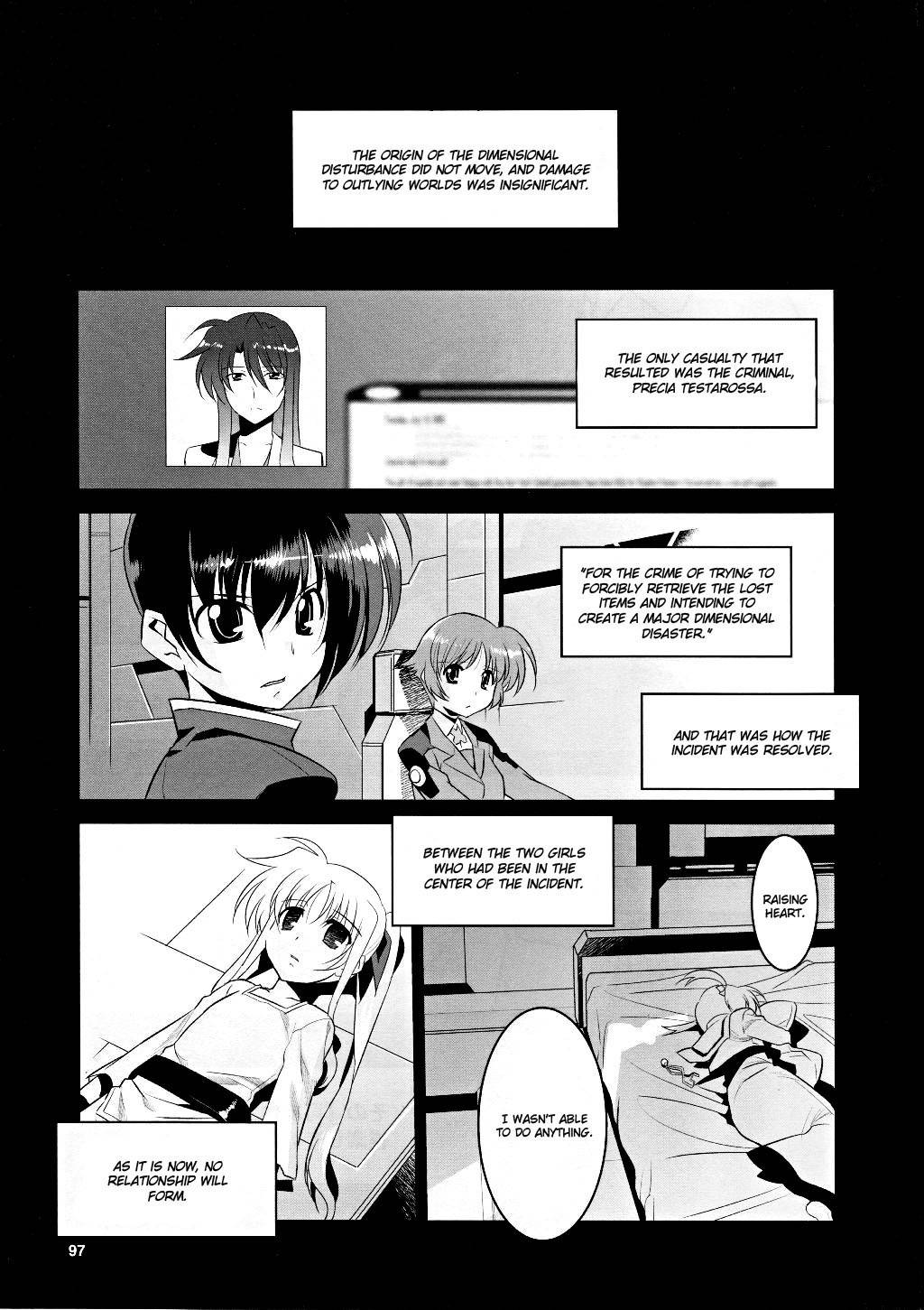 Mahou Shoujo Lyrical Nanoha Movie 1st the Comics Chapter 5 page 21 - Chapter 5: Raising Heart