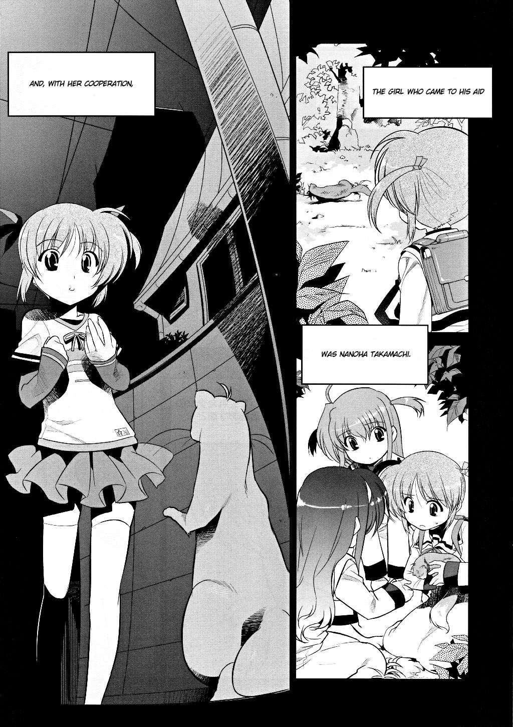 Mahou Shoujo Lyrical Nanoha Movie 1st the Comics Chapter 5 page 3 - Chapter 5: Raising Heart