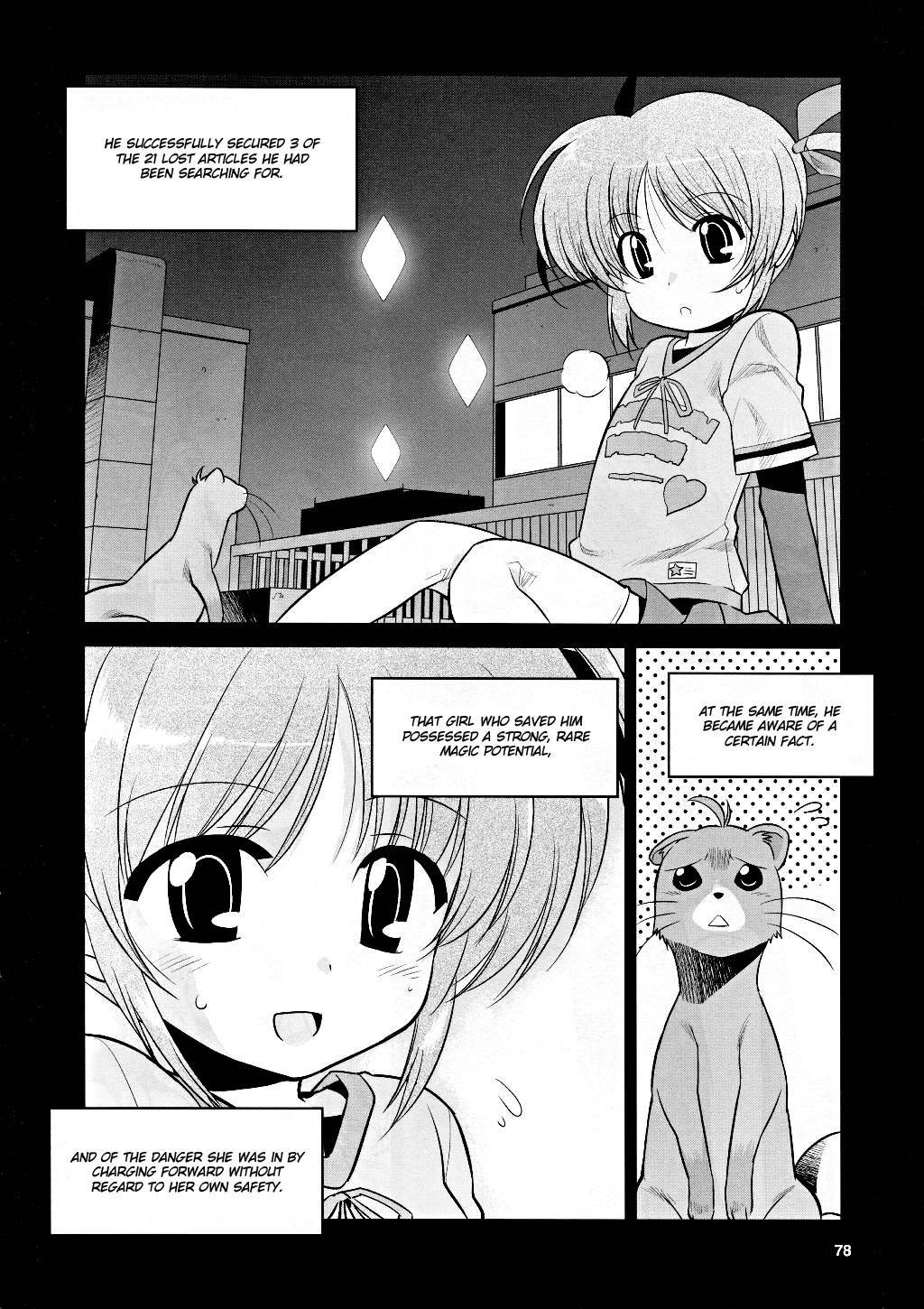 Mahou Shoujo Lyrical Nanoha Movie 1st the Comics Chapter 5 page 4 - Chapter 5: Raising Heart