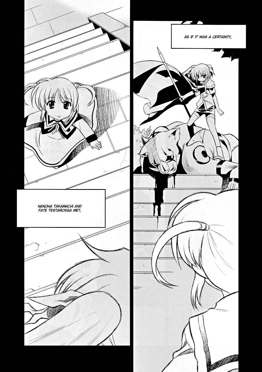 Mahou Shoujo Lyrical Nanoha Movie 1st the Comics Chapter 5 page 6 - Chapter 5: Raising Heart