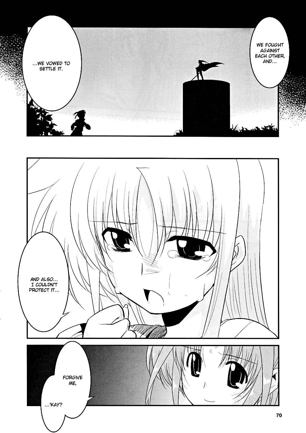 Mahou Shoujo Lyrical Nanoha Movie 1st the Comics Chapter 6 page 10 - Chapter 6: Distance