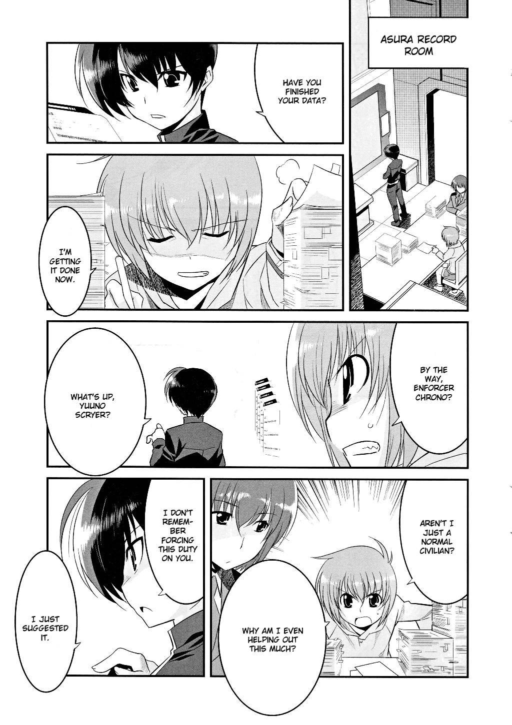 Mahou Shoujo Lyrical Nanoha Movie 1st the Comics Chapter 6 page 11 - Chapter 6: Distance