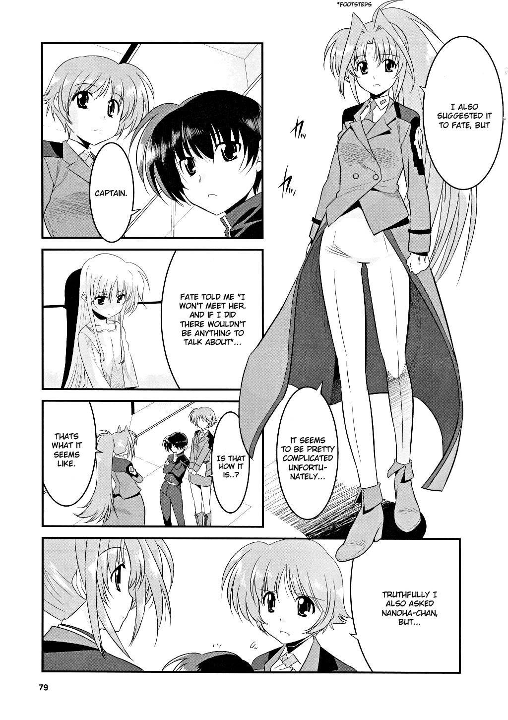 Mahou Shoujo Lyrical Nanoha Movie 1st the Comics Chapter 6 page 19 - Chapter 6: Distance