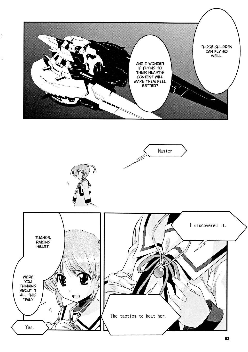 Mahou Shoujo Lyrical Nanoha Movie 1st the Comics Chapter 6 page 22 - Chapter 6: Distance