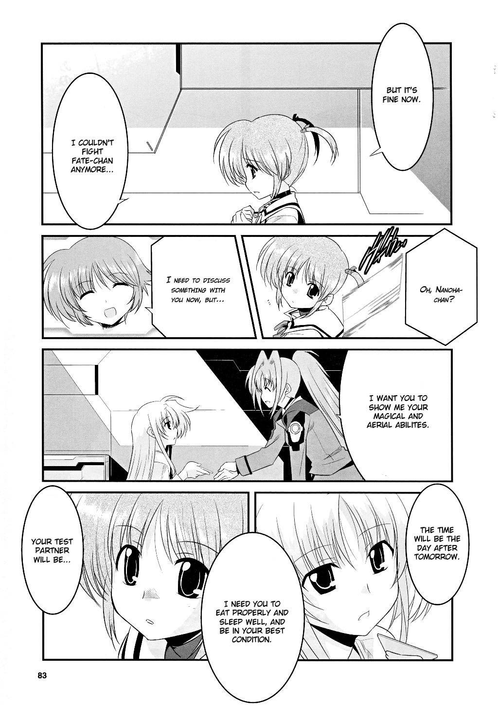 Mahou Shoujo Lyrical Nanoha Movie 1st the Comics Chapter 6 page 23 - Chapter 6: Distance