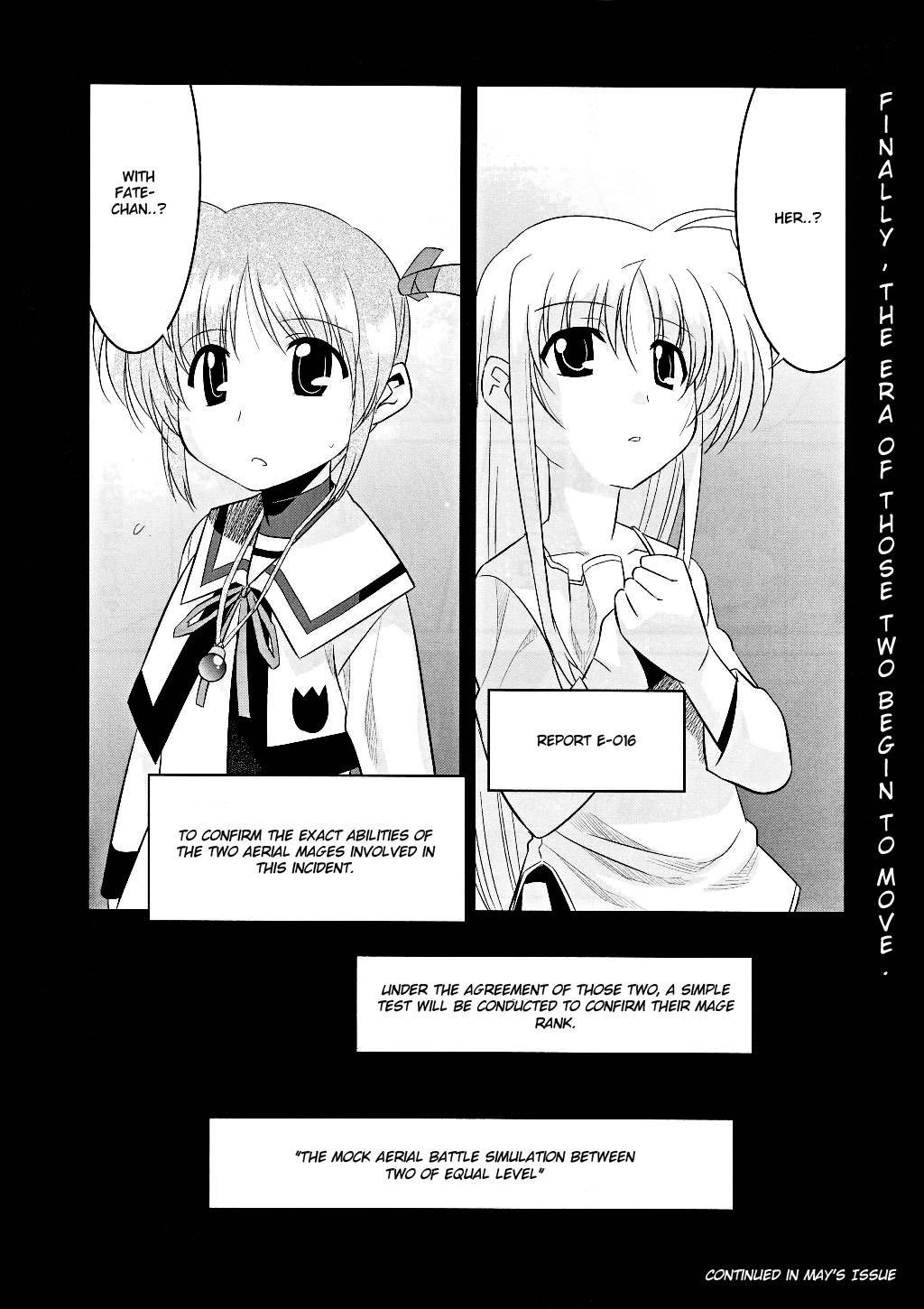 Mahou Shoujo Lyrical Nanoha Movie 1st the Comics Chapter 6 page 24 - Chapter 6: Distance
