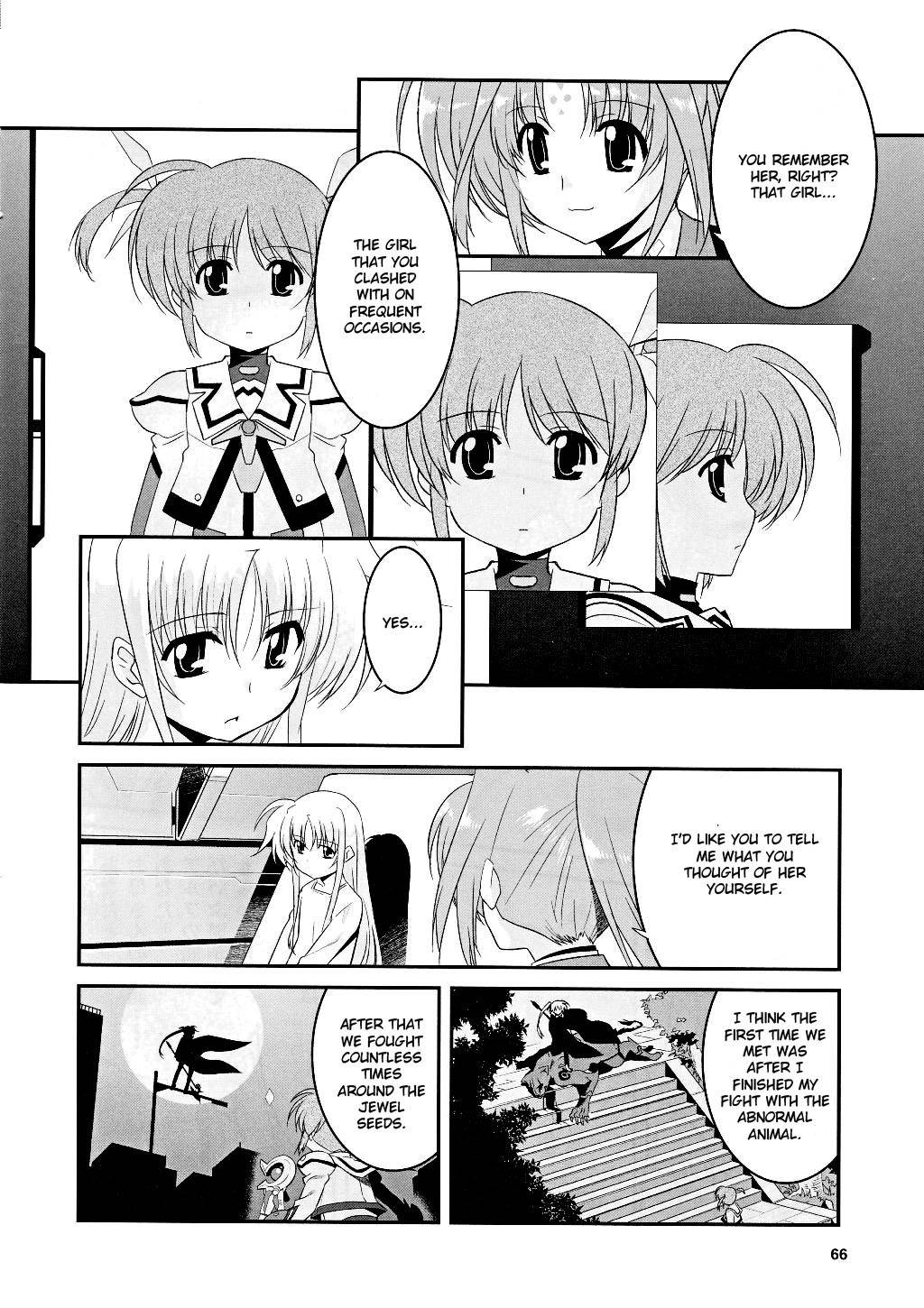 Mahou Shoujo Lyrical Nanoha Movie 1st the Comics Chapter 6 page 6 - Chapter 6: Distance
