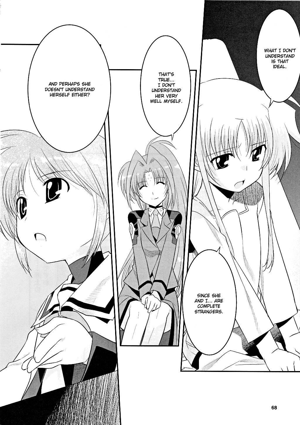 Mahou Shoujo Lyrical Nanoha Movie 1st the Comics Chapter 6 page 8 - Chapter 6: Distance