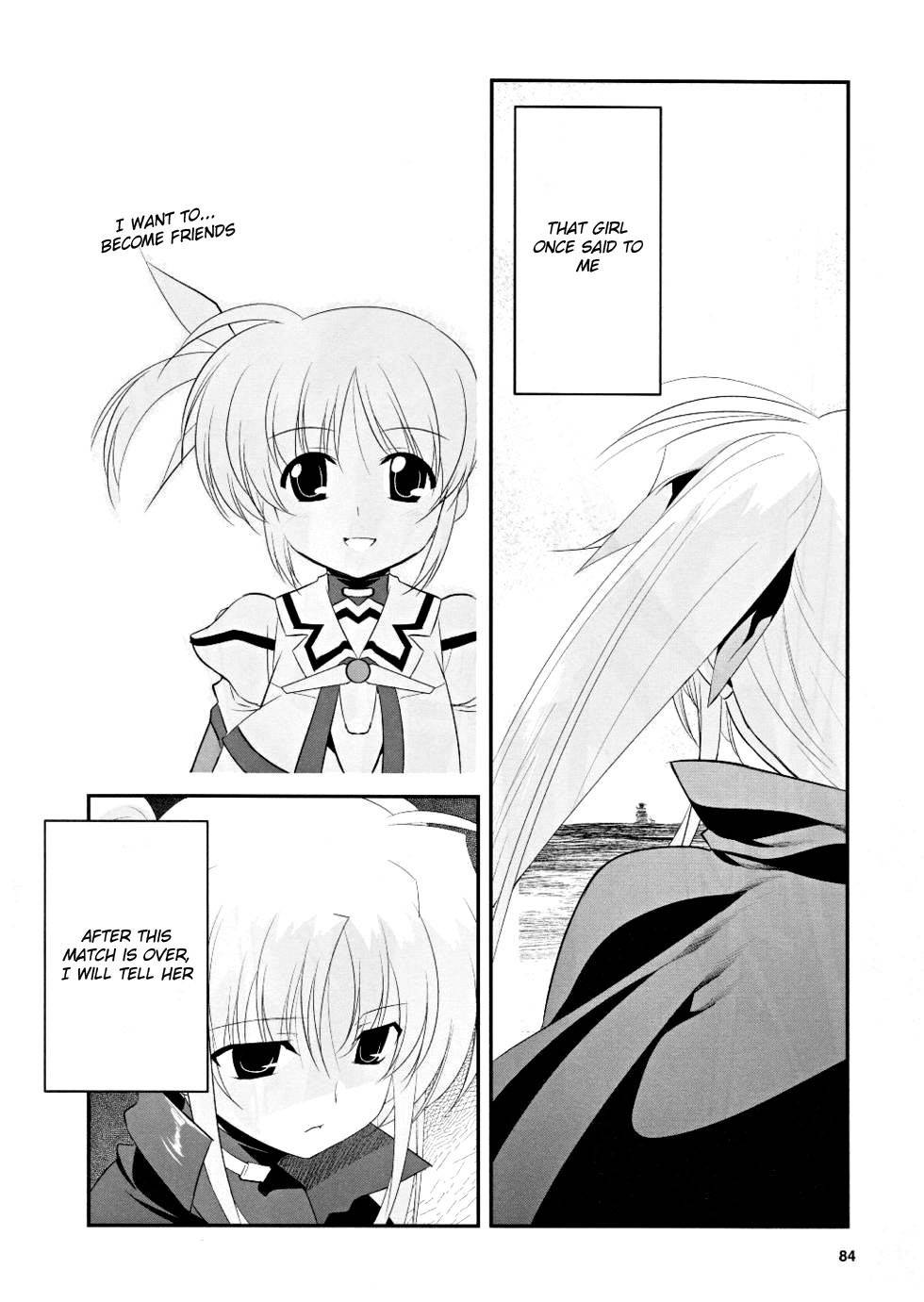 Mahou Shoujo Lyrical Nanoha Movie 1st the Comics Chapter 7 page 13 - Chapter 7: Say Sorry, Say Goodbye