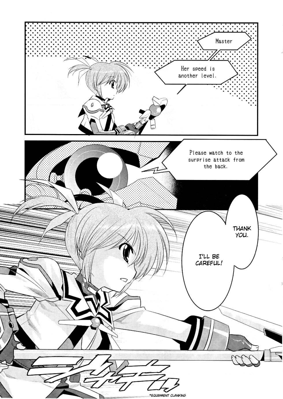 Mahou Shoujo Lyrical Nanoha Movie 1st the Comics Chapter 7 page 16 - Chapter 7: Say Sorry, Say Goodbye