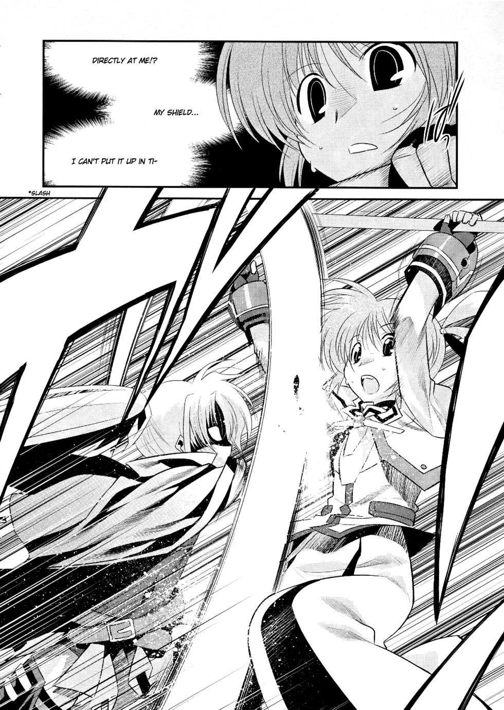 Mahou Shoujo Lyrical Nanoha Movie 1st the Comics Chapter 7 page 20 - Chapter 7: Say Sorry, Say Goodbye
